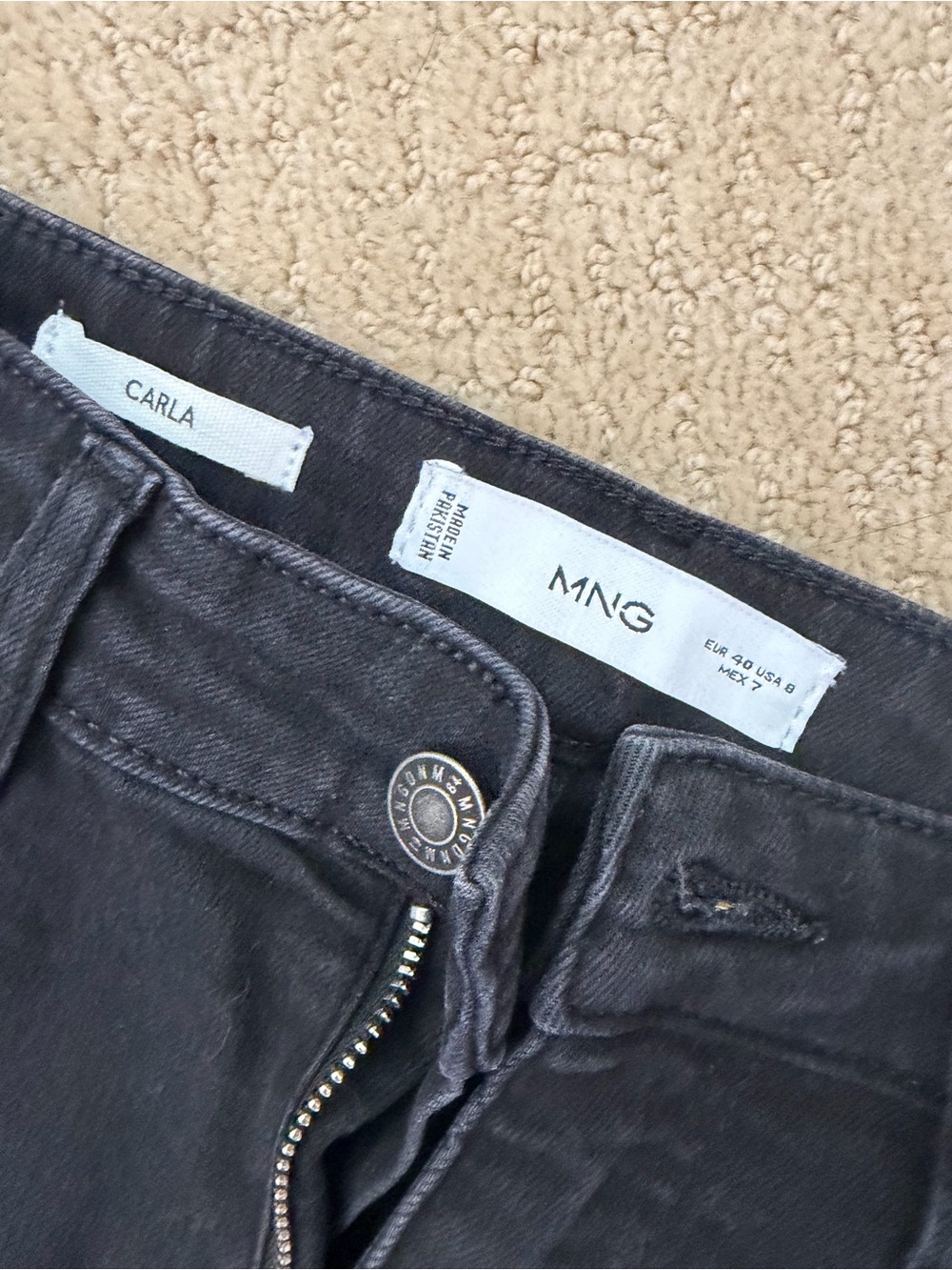 Mango Carla High Rise Skinny Jean - Picture 4 of 5